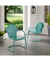 Crosley Tulip Retro Metal Chair