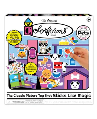 Colorforms Picture Play Set - Pets - The Classic Picture Toy That Sticks Like Magic