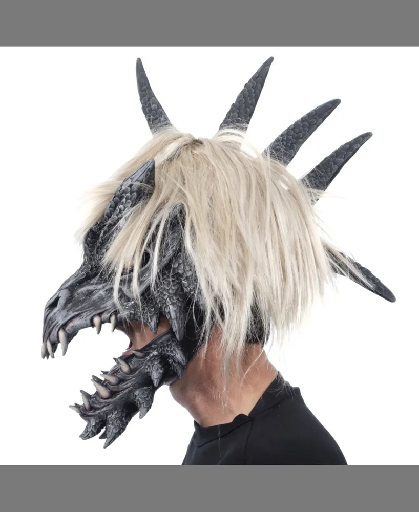 ZagOne Size Studios Monroe The Dragon Latex Adult Costume Mask One Size