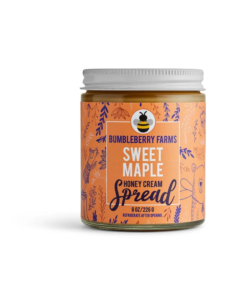 Bumbleberry Farms Sweet Maple Honey Cream Spread Set of 2