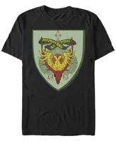 Fifth Sun Harry Potter Men's Durmstrang Crest Short Sleeve T-Shirt