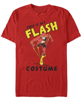 Fifth Sun Dc Men's This Is My Flash Costume Short Sleeve T-Shirt