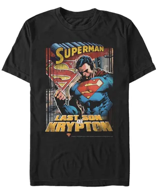 Fifth Sun Dc Men's Superman Last Son of Krypton Short Sleeve T-Shirt