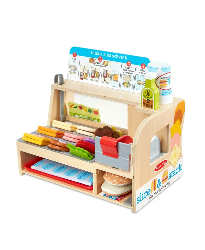 Melissa and Doug Slice Stack Sandwich Counter