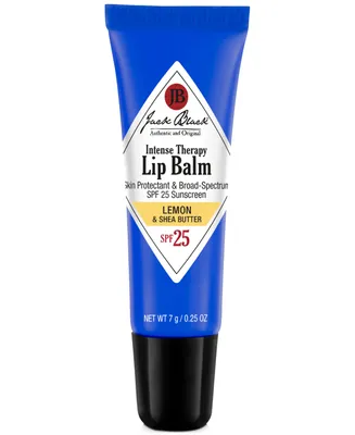 Jack Black Intense Therapy Lip Balm Spf 25 - Lemon & Shea Butter, 0.25