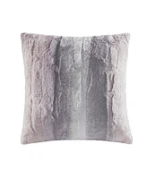 Madison Park Zuri Faux-Fur Decorative Pillow, 20" x