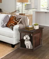 Richell Wooden End Table Crate