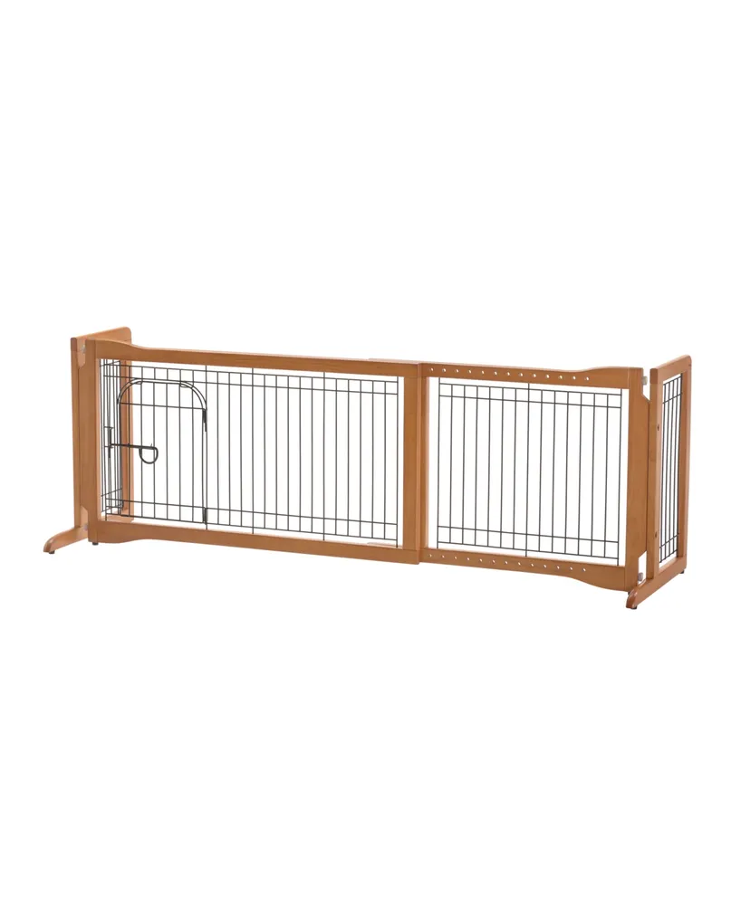 Richell Pet Sitter Freestanding Pet Gate Plus