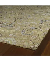 Kaleen Helena 3200-05 Gold 2'6" x 12' Runner Rug