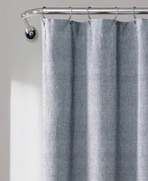 Lush Decor Nantucket Yarn Dyed Cotton Shower Curtain, 72" x