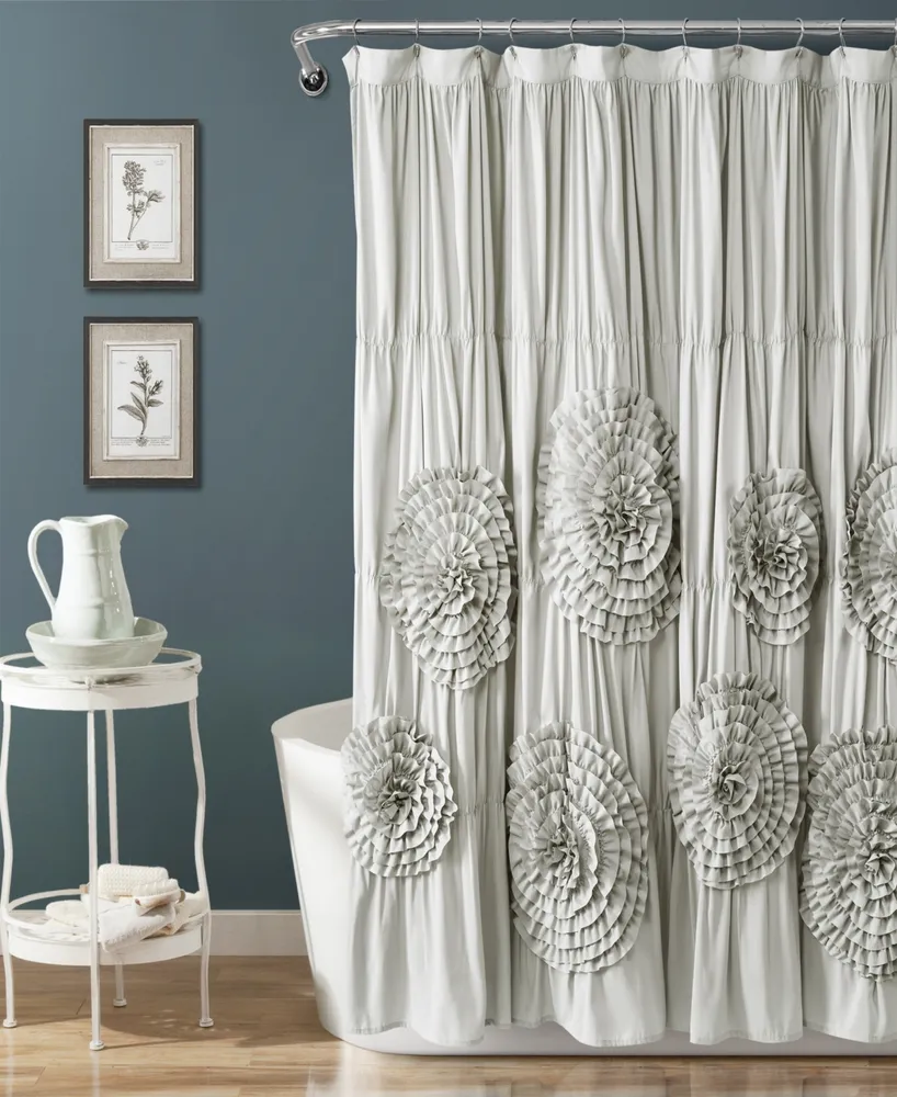 Lush Decor Serena Shower Curtain, 72" x