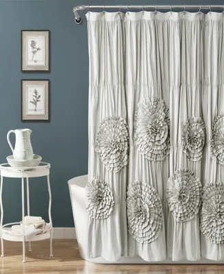Lush Decor Serena Shower Curtain, 72" x