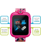 Unisex Playzoom Dc Comics Fuchsia Silicone Strap Kids Smartwatch, 41mm