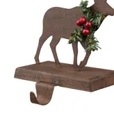 Glitzhome Reindeer Stocking Holder 2 Piece