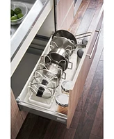 Tower Adjustable Pot Lid Frying Pan Organizer