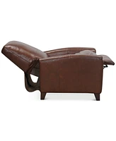 Brayna 35" Classic Leather Pushback Recliner, Created for Macy's