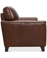 Brayna 88" Classic Leather Sofa, Created for Macy's