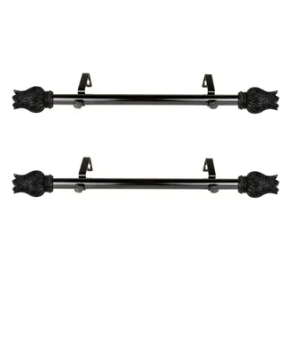 Verda 1" Side Curtain Rod 12-20" (Set of 2)