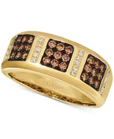 Le Vian Chocolatier Men's Diamond Band (5/8 ct. t.w.) 14k Gold