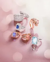 Le Vian Peach Morganite (1-1/3 ct.-t.w.) & Diamond (5/8 ct. t.w.) Ring 14k Rose Gold (Also Available White or Yellow Gold)