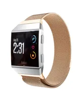 Posh Tech Unisex Fitbit Alta Rose Gold-Tone Stainless Steel Watch Replacement Band - Rose Gold