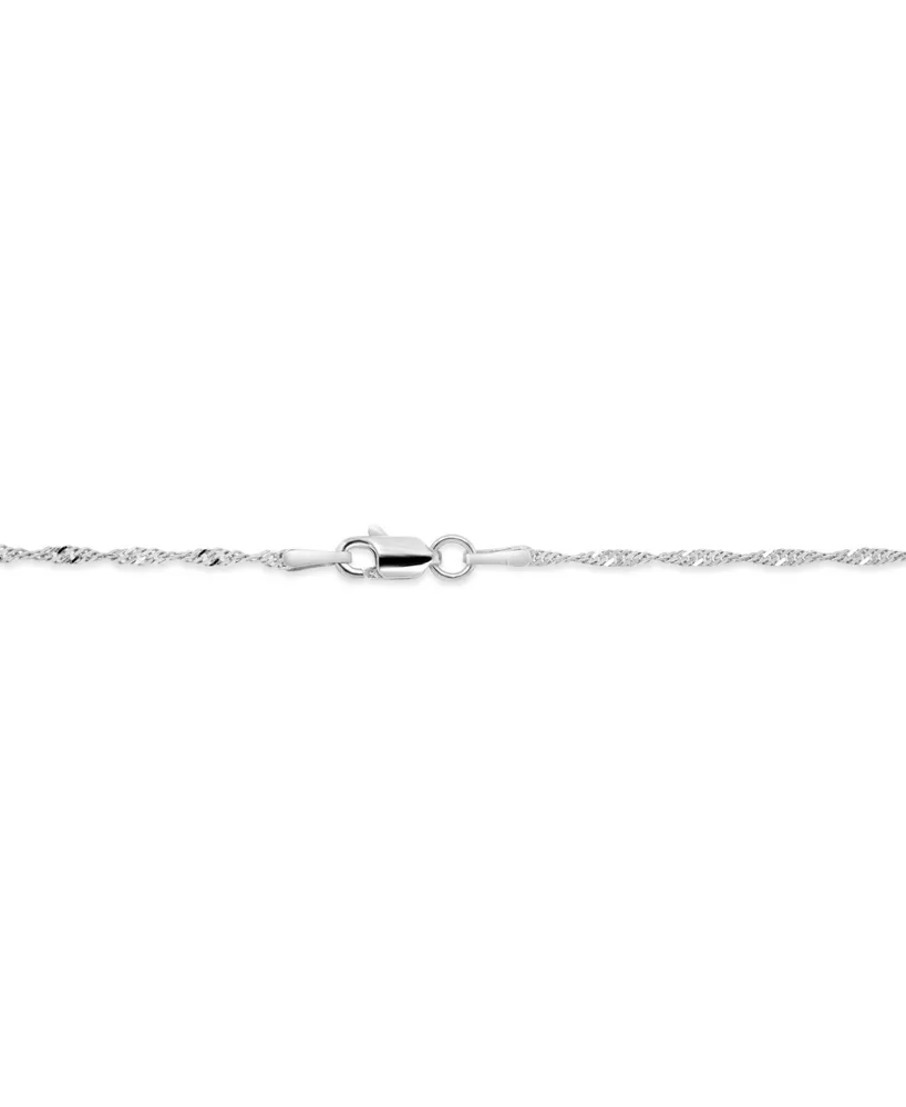 Amethyst (1-5/8 ct. t.w.) Cross Pendant Necklace in Sterling Silver
