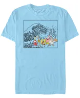 Fifth Sun Men's Japanese Waves Short Sleeve Crew T-shirt