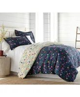 Southshore Fine Linens Boho Bloom Duvet Cover and Sham Set