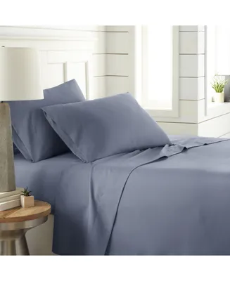 Southshore Fine Linens Chic Solids Ultra Soft 4-Piece Bed Sheet Sets