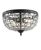 Anita 12.25" Low-Ceiling, Acrylic Led Flush Mount