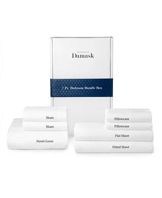 Charter Club 550 Thread Count 7-pc Bedding Bundle, Queen, Exclusively at Macy's