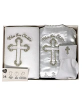 Precious Moments Baby Boys and Girls 3-piece Christening Gift Set