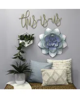 Stratton Home Decor This is Us Metal Script Wall Art, 30" x 12.9"