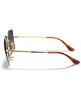 Ray-Ban Square Polarized Sunglasses, RB1971
