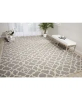 Long Street Looms Shady Brights SHA04 Gray 5'3" x 7'5" Outdoor Area Rug