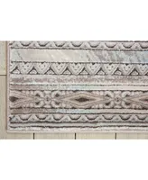 Long Street Looms Fate FAT03 Taupe 3'9" x 5'9" Area Rug