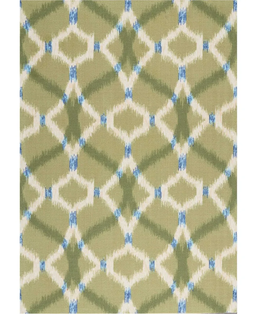 Long Street Looms Shady Brights SHA05 4'3" x 6'3" Outdoor Area Rug