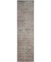 Closeout! Long Street Looms Chimeras CHI09 Gray 2' x 5'9" Runner Rug