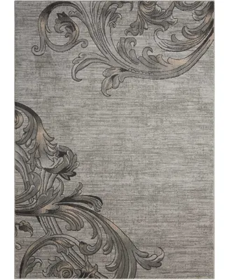 Long Street Looms Samuel SAM05 Slate 7'10" x 10'6" Area Rug