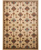 Long Street Looms Modino MOD02 Ivory 3'11" x 5'11" Area Rug