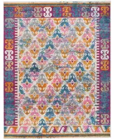 Long Street Looms Zeal ZEA12 Ivory 8' x 10' Area Rug