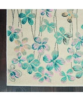 Long Street Looms Peace PEA04 6' x 9' Area Rug