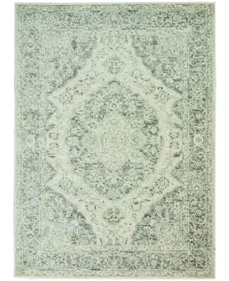 Long Street Looms Peace PEA05 Ivory 6' x 9' Area Rug