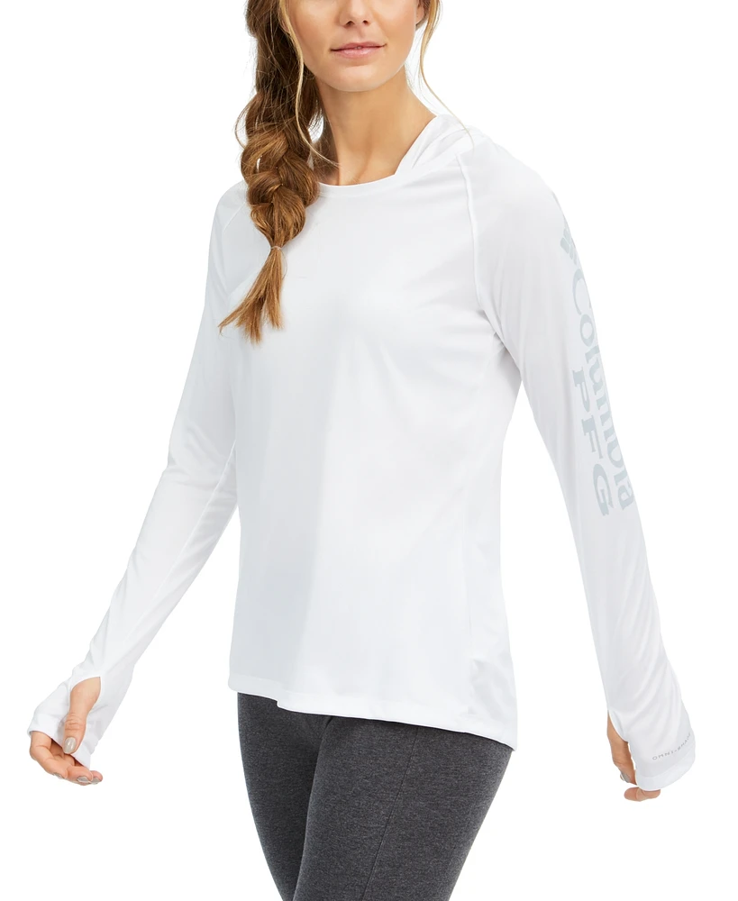 Columbia Women's Pfg Hoodie Tidal Tee Active Top