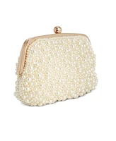 I.n.c. International Concepts All Over Pearl Pouch Clutch, Created for Macy's