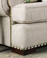 Furniture of America Sprell Upholstered Love Seat
