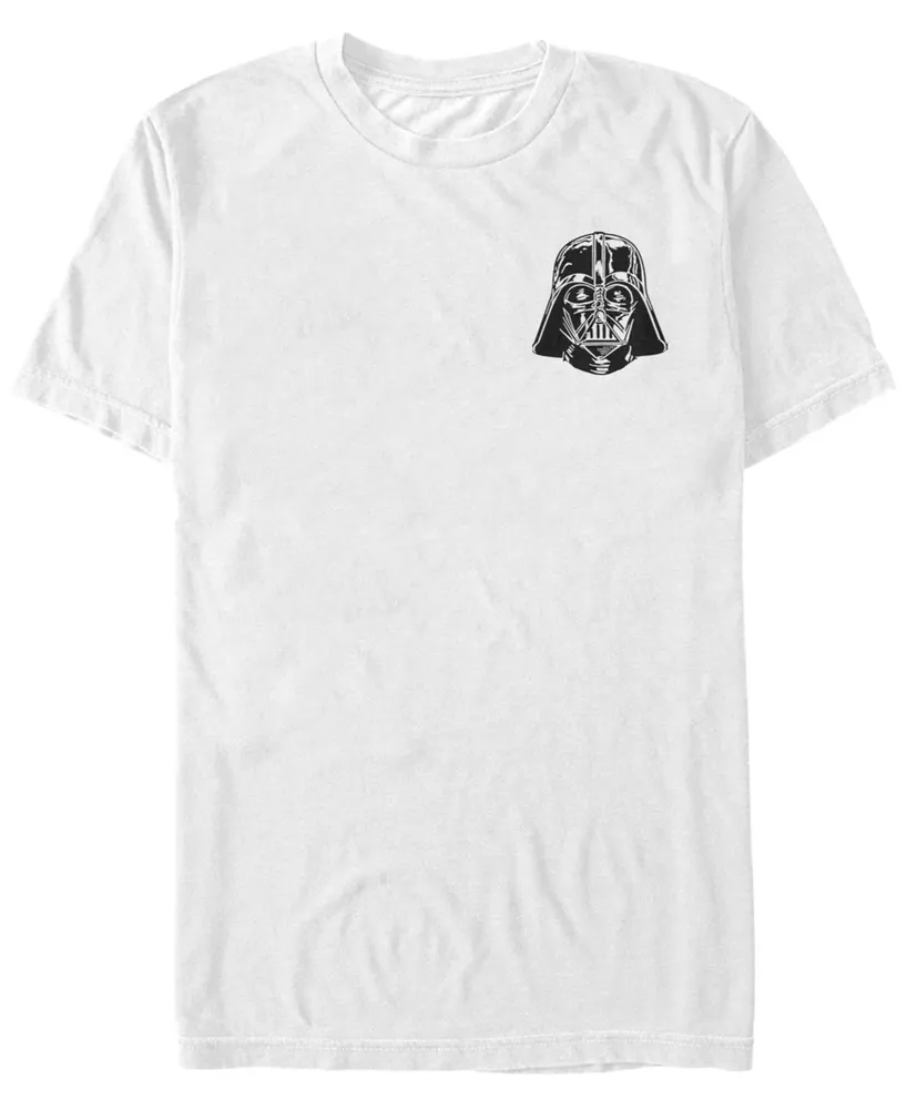 Fifth Sun Star Wars Men's Vader Detailed Pocket Helmet Short Sleeve T-Shirt