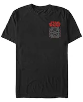 Fifth Sun Star Wars Men's Dark Pattern Short Sleeve T-Shirt