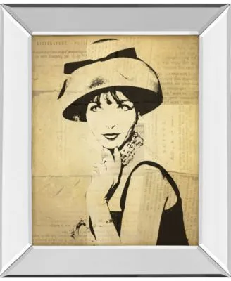 Classy Art Fashion News By Wild Apple Graphics Mirror Framed Print Wall Art Collection