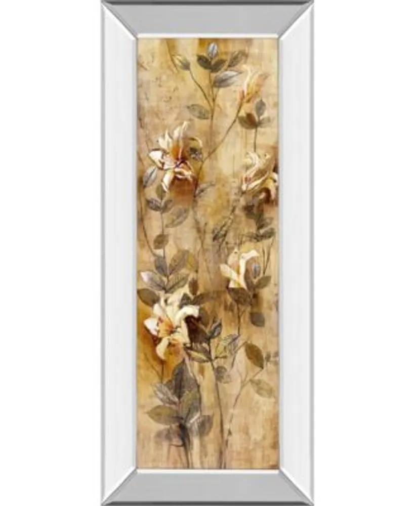 Classy Art Candlelight Lilies By Douglas Mirror Framed Print Wall Art Collection